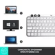 Клавіатура Logitech MX Keys Mini Minimalist US Pale Grey (920-010499) - изображение 6