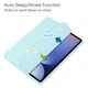 Чехол Clear Acrylic Samsung Galaxy Tab S10+ SM-X820, SM-X826 с местом для стилуса Голубой - изображение 3