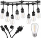 Садова гірлянда 10м з 10 LED-лампами E27 — зовнішнє декоративне освітлення з можливістю з'єднання, SuperLED - изображение 5