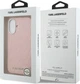 Etui plecki Karl Lagerfeld FW Stamped Karl MagSafe do Apple iPhone 16 Pink (KLHMP16SPGKLFOFP) - obraz 8