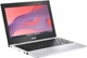 Ноутбук ASUS Chromebook (CX1102CKA-N00133), Intel Celeron N4500 / 11.6″ / TN / RAM 8 ГБ LPDDR4x / SSD 128 ГБ / Intel UHD Graphics / Chrome ОС / Сріблястий - зображення 2
