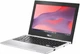 Ноутбук ASUS Chromebook (CX1102CKA-N00133), Intel Celeron N4500 / 11.6″ / TN / RAM 8 ГБ LPDDR4x / SSD 128 ГБ / Intel UHD Graphics / Chrome ОС / Сріблястий - зображення 4