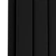 Дизайнерский радиатор Rastas Marianna 2 1800x300 вертикальный, черный (RR-US1800300DB) - изображение 5