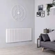 Дизайнерский радиатор Rastas Aurora 2 500x1500 горизонтальный, белый глянцевый (RR-UT5001500DW) - изображение 4