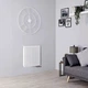 Дизайнерский радиатор Rastas Aurora 2 500x600 горизонтальный, белый глянцевый - изображение 2