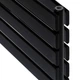 Дизайнерский радиатор ARTTIDESIGN Livorno II 340x2000 горизонтальный, черный матовый (LV II.G.5.34.200.5.B) - изображение 3