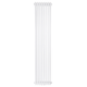 Дизайнерский радиатор Warm Well Column 3 1800×380 вертикальный, белый глянцевый - изображение 1