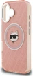 Etui plecki Karl Lagerfeld IML Choupette Head Logo MagSafe do Apple iPhone 16 Pink (KLHMP16SHMKBCHP) - obraz 6