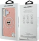 Etui plecki Karl Lagerfeld IML Choupette Head Logo MagSafe do Apple iPhone 16 Pink (KLHMP16SHMKBCHP) - obraz 8