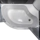 Гідробокс Vivia 82 R RC 120х80х215 см правий глибокий піддон (А0033802) - зображення 3