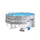 Басейн каркасний Intex 26716 (8592 л, 366 x 99 см) Prism Frame Pool, з фільтр насосом та сходами - изображение 1