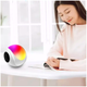Ночник RGB LIGHT с Bluetooth колонкой и FM SD для дома 1 шт белый LS-837 - изображение 4
