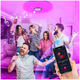 Светильник потолочный 60Вт RGB с Bluetooth колонкой для дома 38 см белый LS-540 - изображение 2