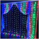 Гирлянда штора 2х2 м 240LED RGB для дома и улицы LS-599 - изображение 5