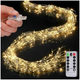 Гирлянда светодиодная 5м 1000LED USB для декора 20 нитей теплый белый LS-2556 - изображение 1