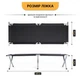 Армійська похідна розкладачка LEOBRO до 120 кг Чорна (LB-MC-A1-BLK) (LEO_LB-MC-A1-BLK) - изображение 6