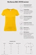Футболка B&C #E150\women Жовтий XS - зображення 8