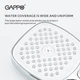 Лейка для душа Gappo G001 с 3 режимами, белая - изображение 4