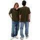 Футболка базова oversize Premium хакі розмір L - зображення 5
