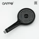 Душевая лейка Gappo G004 с 3 режимами, черная матовая - изображение 6