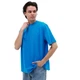 Футболка базова oversize Premium блакитна розмір XS - зображення 1