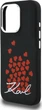 Etui plecki Karl Lagerfeld Silicone Heart Sign Logo MagSafe do Apple iPhone 16 Pro Black (KLHMP16LSMHBKSK) - obraz 6