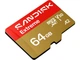 Карта пам'яті SanDisk 64 GB microSDXC Extreme Go (SDSQXGN-064G-GN6MN) - зображення 2