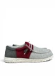Мокасины Hey Dude Wally Tri Varsity (40170-6RR), Серый, Размер 43 (M10) 28 см - изображение 2