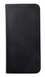 Чехол книжка Leather Flip для Infinix Note 50 Pro 4G (X6855) на магните с подставкой черный - изображение 1
