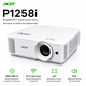Проектор Acer P1258i DLP XGA 4800 ANSI лм HDMI VGA Wi-Fi White (MR.JYF11.001) - изображение 1