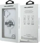 Etui plecki Karl Lagerfeld IML Glitter Karl & Choupette Sketch Logo MagSafe do Apple iPhone 16 Transparent (KLHMP16SHGKCGKBT) - obraz 8