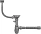 Сифон для кухонної мийки KRONER (KRP) Siphon-011 3 1/2"x40 мм чорний (CV023014) - зображення 1