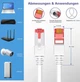 Patchcord Helos Cat.6 S/FTP RJ45-RJ45 brązowy 0.25 m LSZH GHMT (4005938910557) - obraz 2