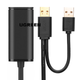 Подовжувач UGREEN 20214 USB 2.0 «тато-мама» з підсилювачем сигналу та живленням, 10 м - зображення 5