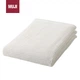 Полотенце банное MUJI хлопковое с сотовой структурой, быстросохнущее, белое, 70×140 см - изображение 4