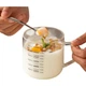 Стакан-мешалка Onlycook боросиликатный, с крышкой и мерной шкалой, для молока и сока - изображение 1