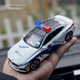 MAILE KID Дитяча іграшка BMW M8, звукова та світлова симуляція зі сплаву, спеціальна поліцейська модель автомобіля, подарунок на день народження та Новий рік для хлопчиків та дівчаток - изображение 10