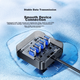 USB-концентратор SAMZHE 3.0, высокоскоростная 4-портовая док-станция расширения, удлинительный кабель-конвертер для ноутбука с разъемом питания, 1,5 метра, черный, HUB02 - изображение 5