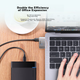Док-станция расширения UGREEN Type-C, адаптер USB-C, разветвитель USB 3.0, док-станция с прямым подключением 2-входовых разъемов, совместима с ноутбуками Macbook и Huawei, конвертер для телефонов и планшетов. - изображение 6