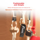 Флешка SanDisk CZ410 Kuini, 256 ГБ, USB 3.0, до 100 МБ/с, компактна, із захистом паролем - зображення 6