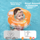 Круг Swimbobo BO1005L надувной на шею для новорожденных двухкамерный - изображение 7