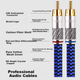 Кабель YYTCG G2 2xRCA - 2xRCA, монокристаллическая медь 6N, 1 м, Black/Blue - изображение 3