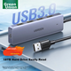 USB-концентратор UGREEN 3.0, высокоскоростной 4-портовый разветвитель-адаптер для ноутбука, многопортовый адаптер-удлинитель. - изображение 4