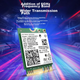 Беспроводной сетевой адаптер Wavlink AX210, Intel Gigabit Gaming WiFi 6, встроенная сетевая карта M.2 для ноутбука, WiFi-приемник, Bluetooth 5.3 - изображение 6