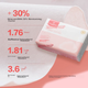 Увлажняющие салфетки One's Member Creamy Soft, трехслойные, 100 листов * 12 упаковок, детские салфетки для ухода за кожей лица. - изображение 5