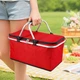 Термосумка складная A-PLUS 48 х 28 x 23 см 372 FB Красный - изображение 3