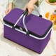 Термосумка складная A-PLUS 48 х 28 x 23 см 372 FB Фиолетовый - изображение 5