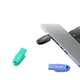 Флешка SanDisk CZ550, 64 ГБ, USB 3.2, с шифрованием, компактная, зеленая - изображение 3