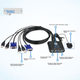 KVM-перемикач ATEN CS22U 2-портовий USB VGA - зображення 3