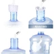 Ведро для чистой воды BJ Pure Water, ведро для воды из пищевого поликарбоната, ведро для минеральной воды, диспенсер для питьевой воды, уличное ведро, большая емкость, синее, 11,3 л + щетка для чистки ведра - изображение 2